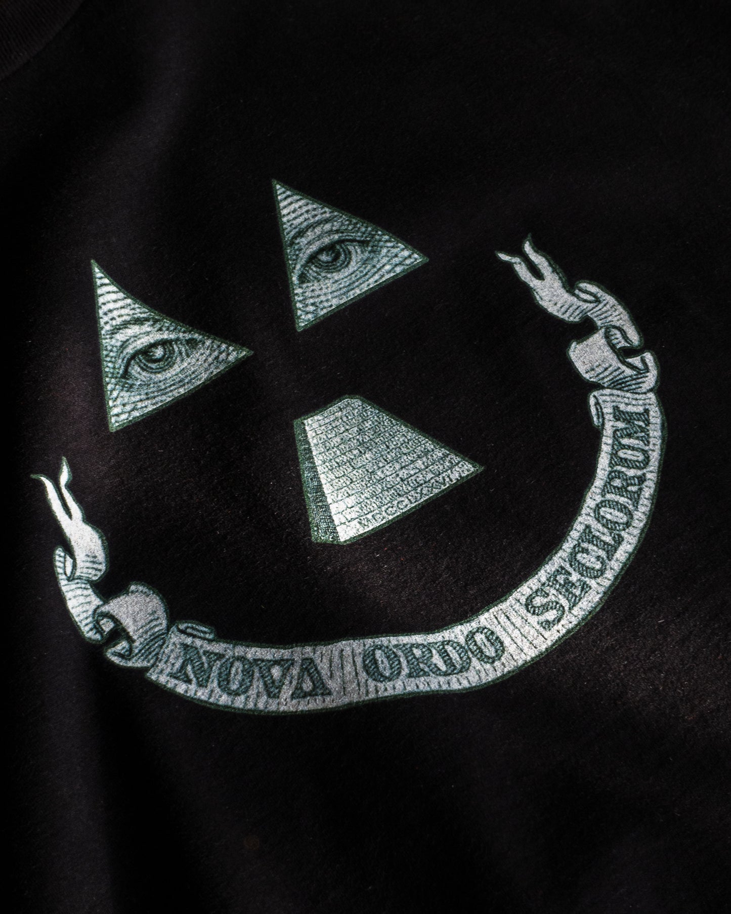 Nova Ordo Seclorum Tee Black