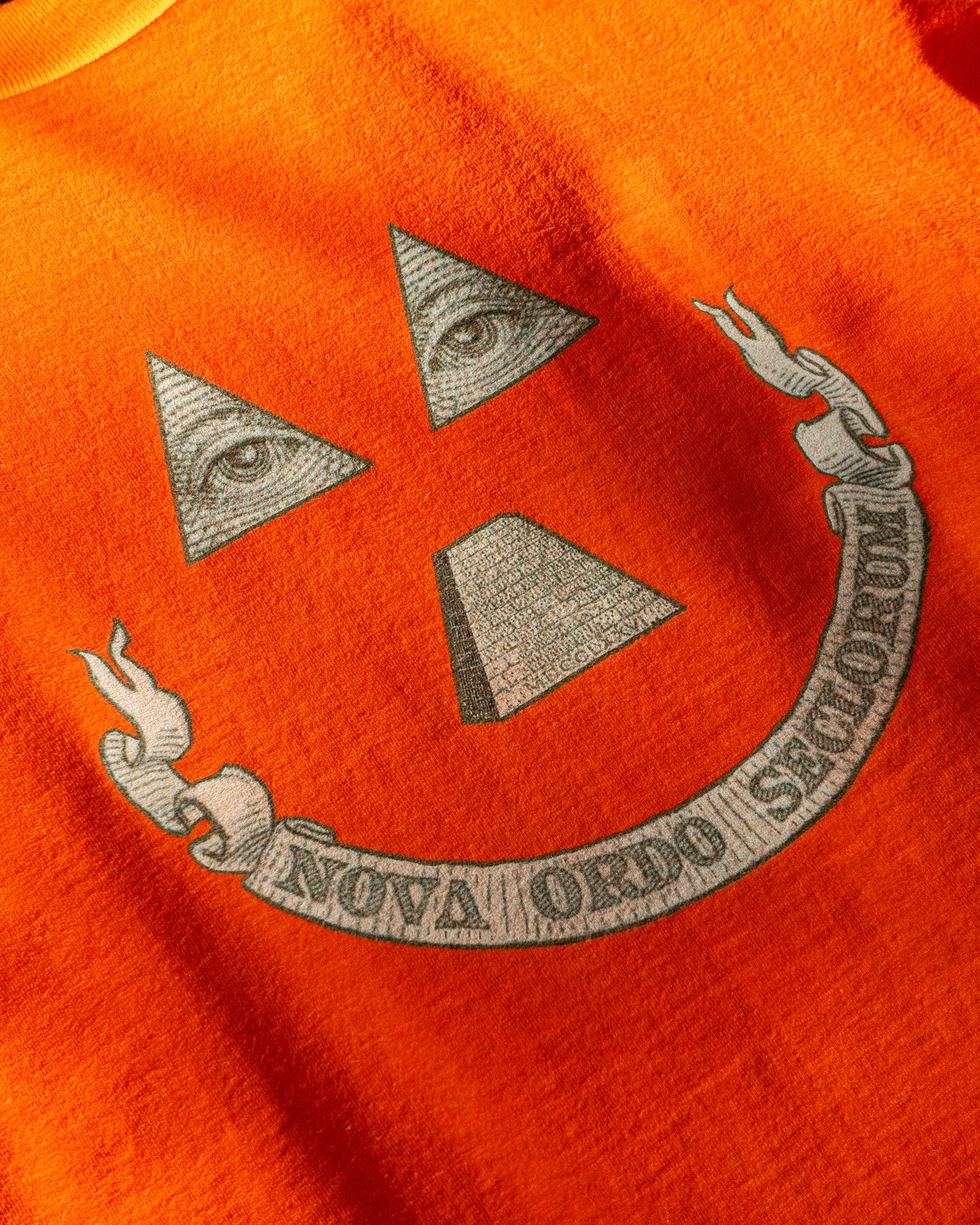 Nova Ordo Seclorum Tee Orange