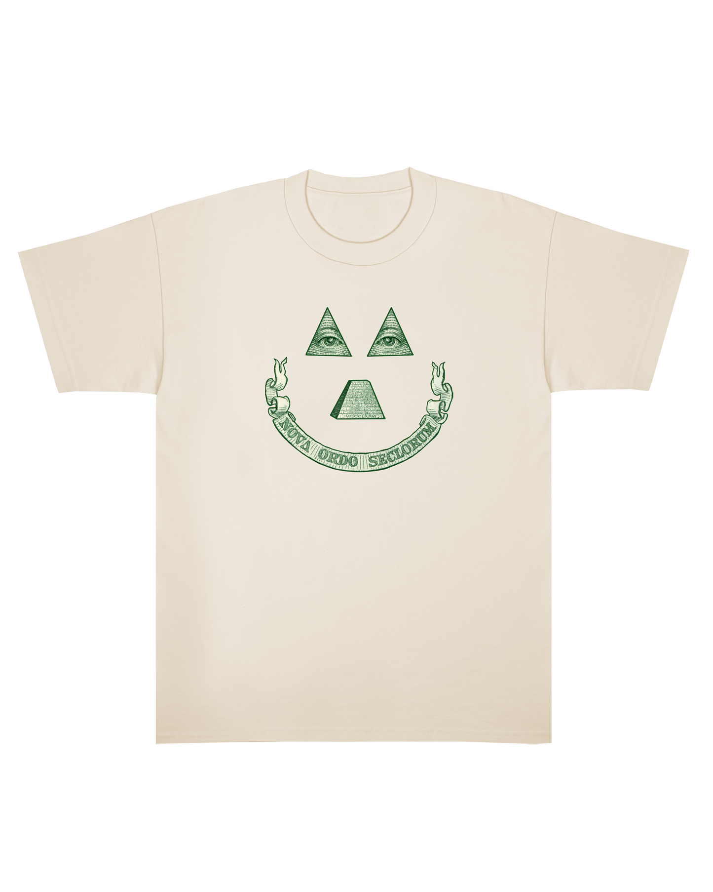 Nova Ordo Seclorum Tee Natural