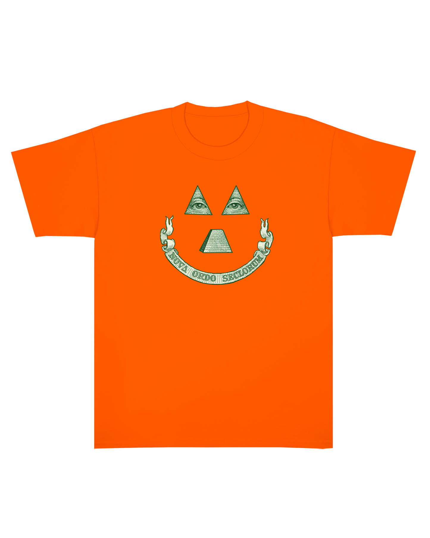 Nova Ordo Seclorum Tee Orange